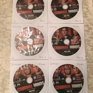 Criminal Minds Season 1-10 and Season 12 DVDs